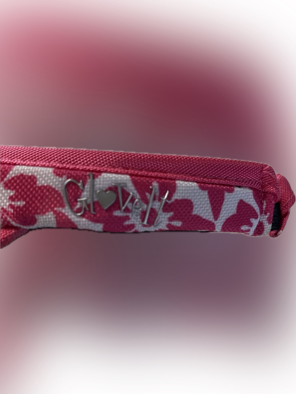 Glove It Pink Floral Visor - Picture 3 of 6